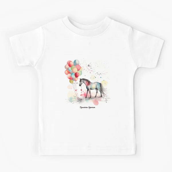 Tshirt Petit Cheval aux Ballons T-shirt Petit Cheval aux Ballons