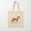 Tote Bag Cavalière Cheval - Galop Fleuri