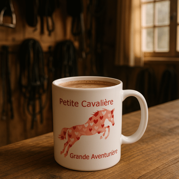 Mug Cheval Coeur - Cœur de Cavalière