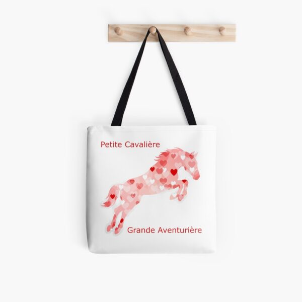 work-170386244-tote-bag-doublé-2 Sac Cheval Coeur - Cœur de Cavalière